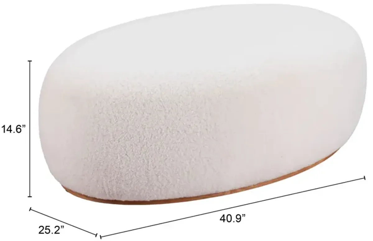 Amber Ottoman Cream