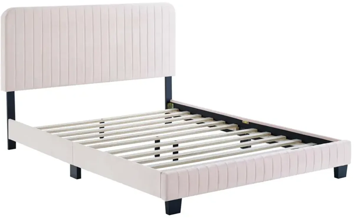 Modway - Celine Channel Tufted Performance Velvet Twin Platform Bed