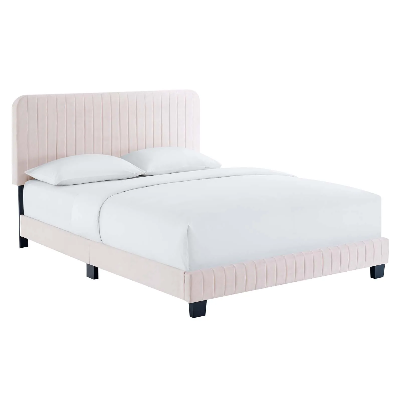 Modway - Celine Channel Tufted Performance Velvet Twin Platform Bed