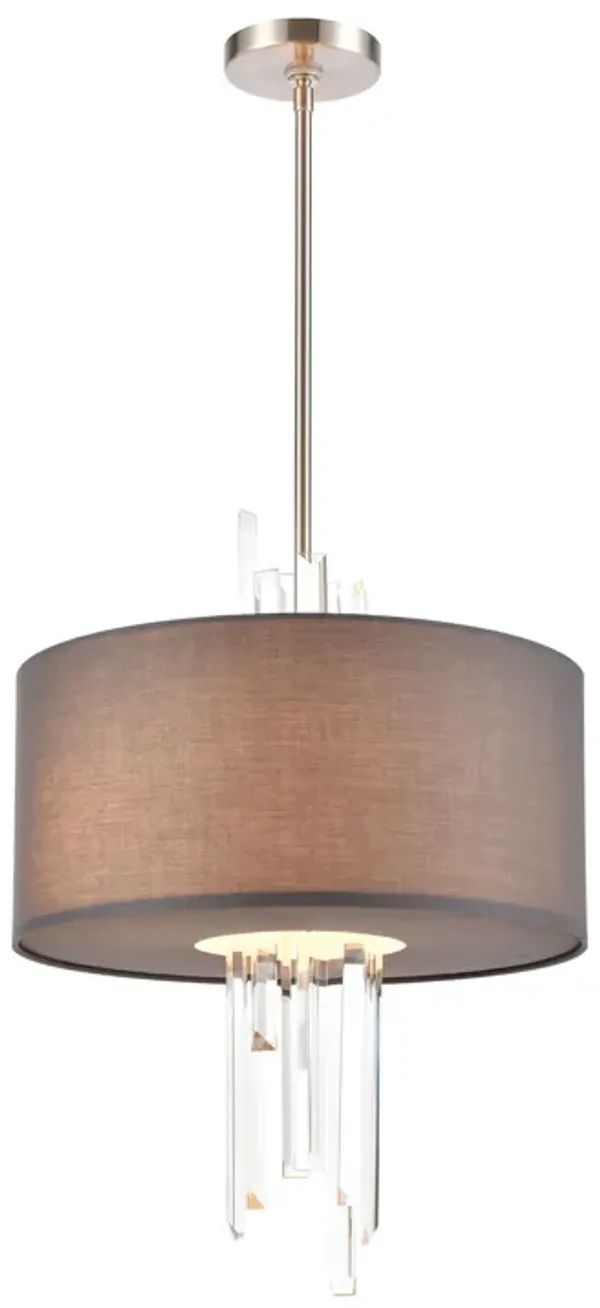 Crystal Falls 16'' Wide Chandelier