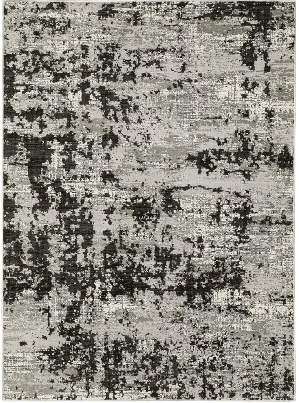 Caravan 9'10" x 12'10" Grey Rug