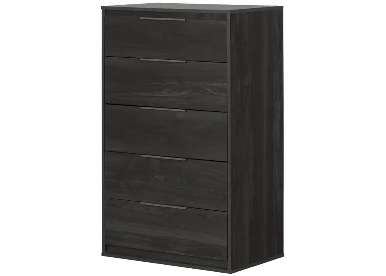 Hourra 5-Drawer Chest, Gray Oak