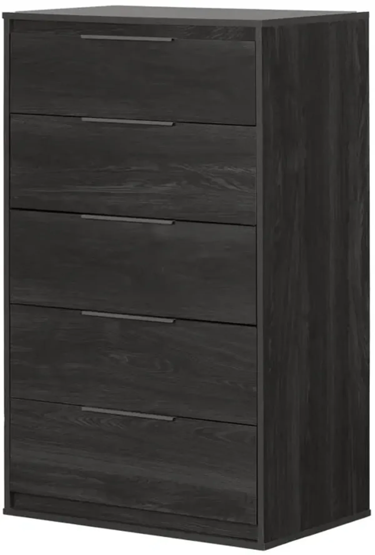 Hourra 5-Drawer Chest, Gray Oak