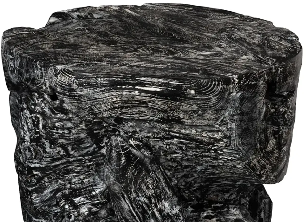 Side Table Black Wash