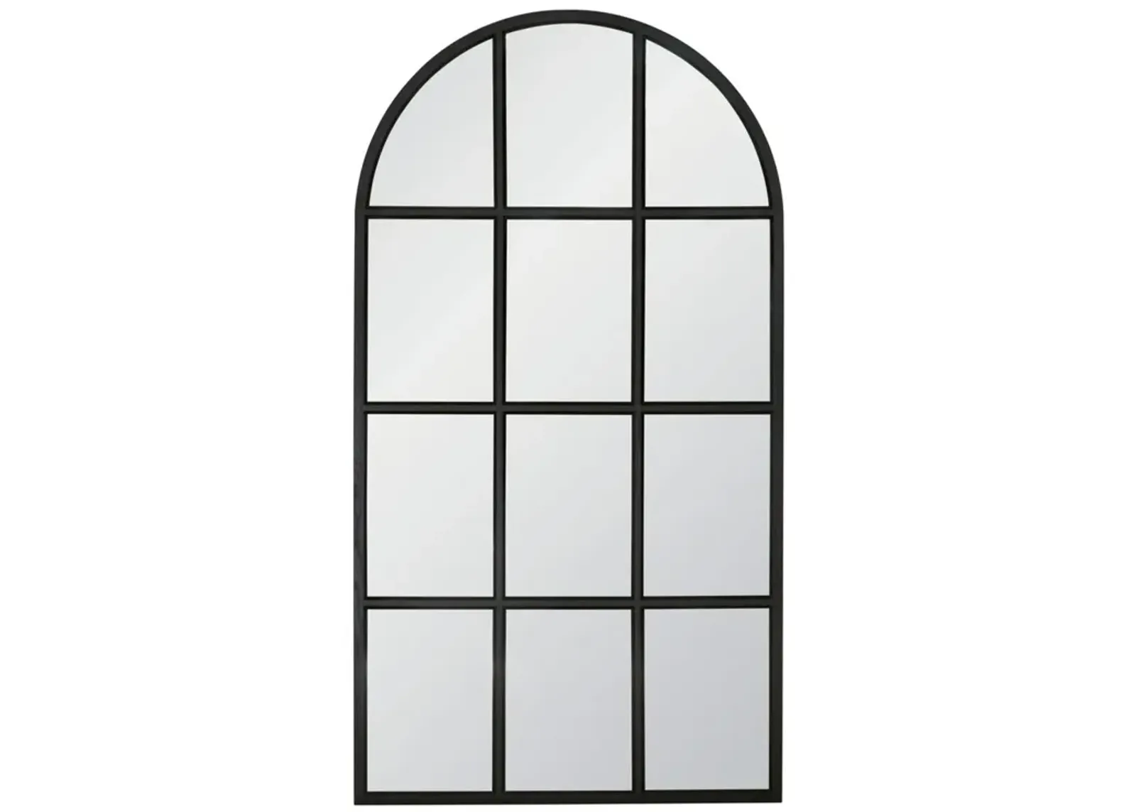 Grid Arched Mirror