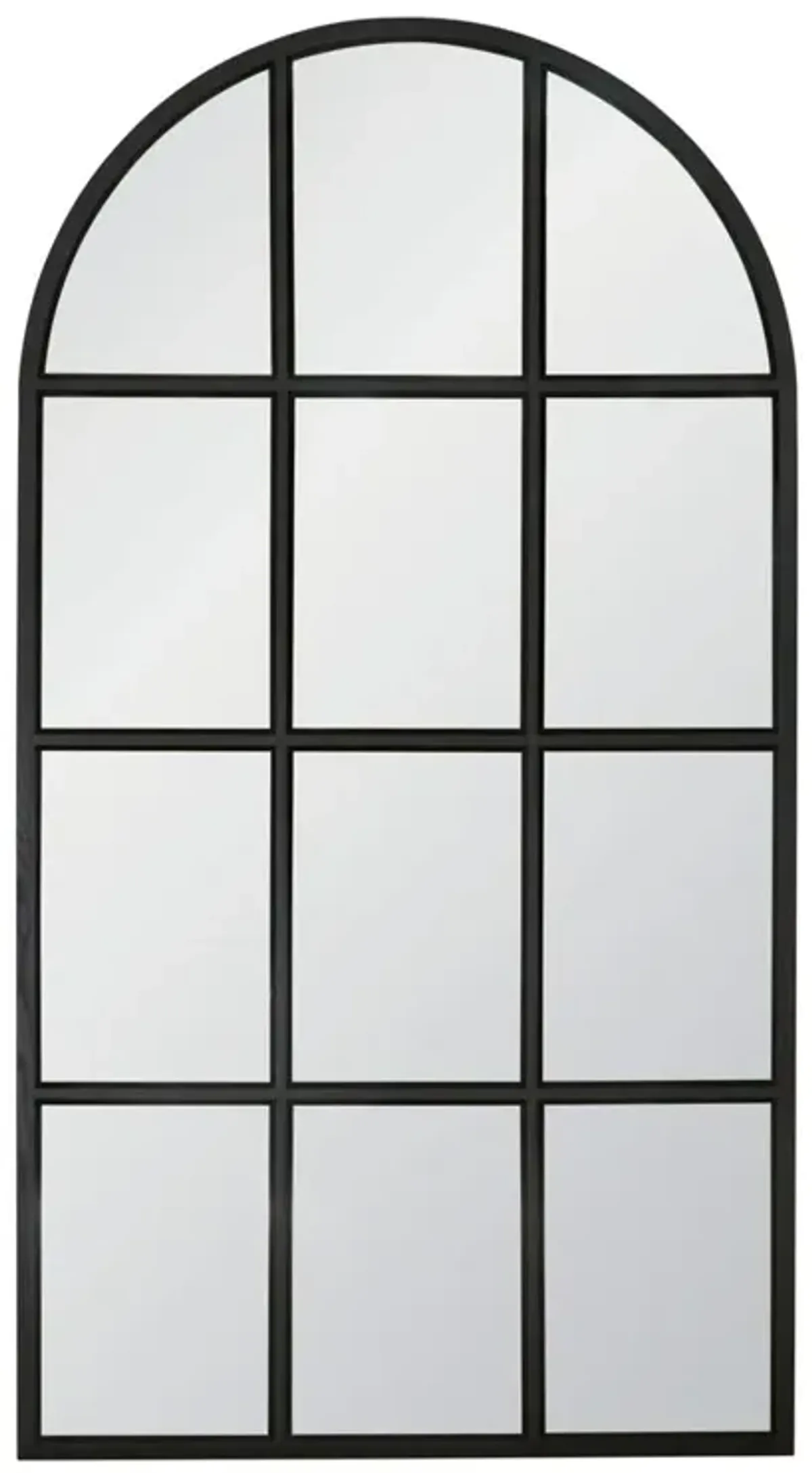 Grid Arched Mirror