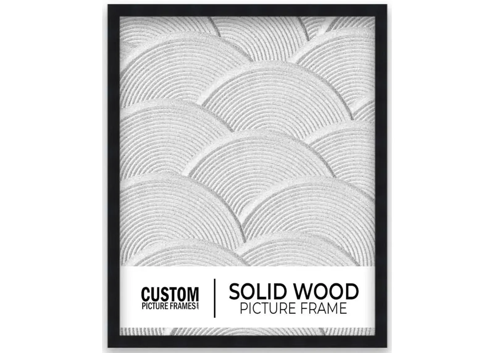 Matte Black Picture Frame