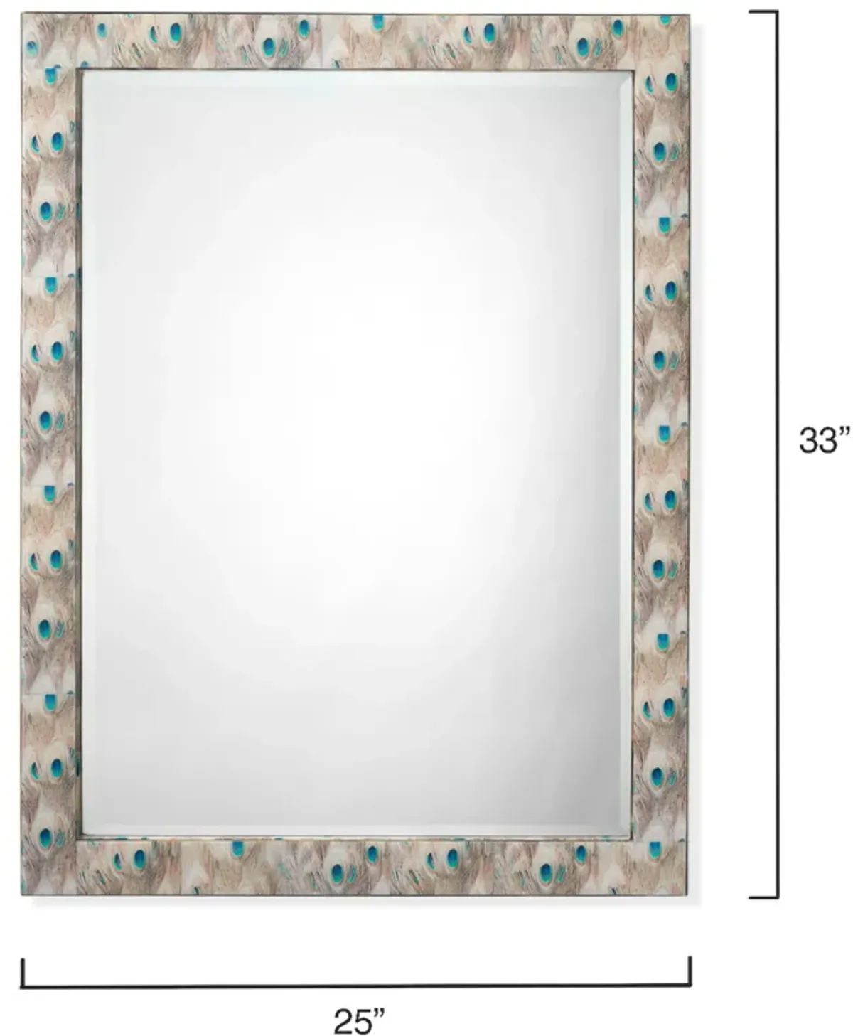 Plume Rectangle Mirror