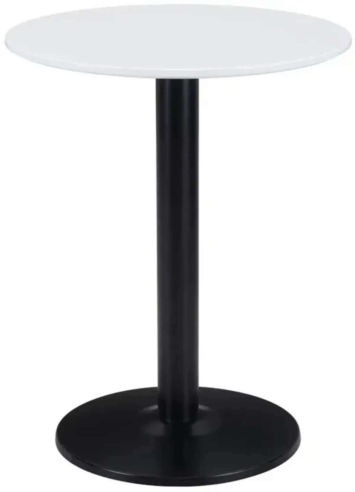 Belen Kox Alto Bistro Table, White & Black, Belen Kox