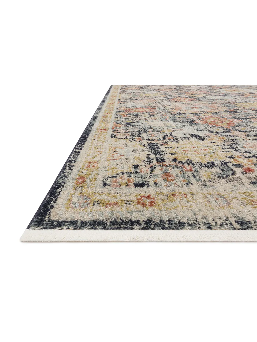 Graham GRA05 Blue/Multi 4' x 6' Rug