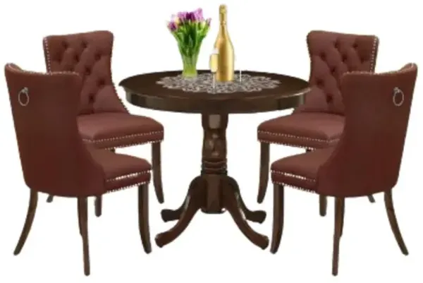 5 Piece Kitchen Table Set