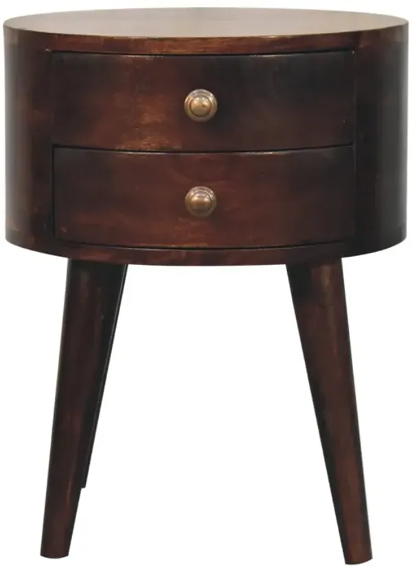 Artisan Furniture Solid Wood Odyssey California Walnut Bedside