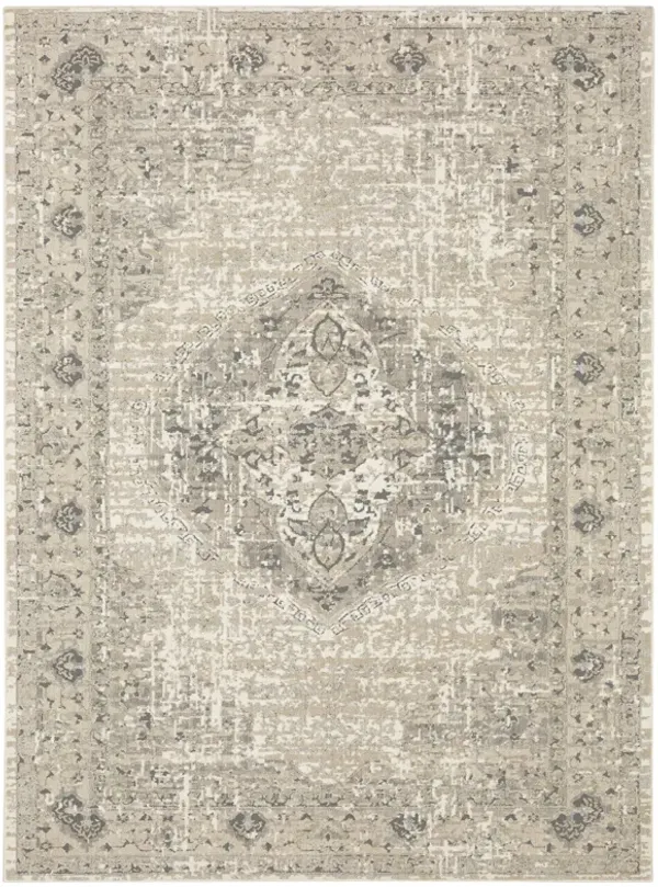Zephyr Acropolis Alabaster 2' 4" X 7' 10" Rug