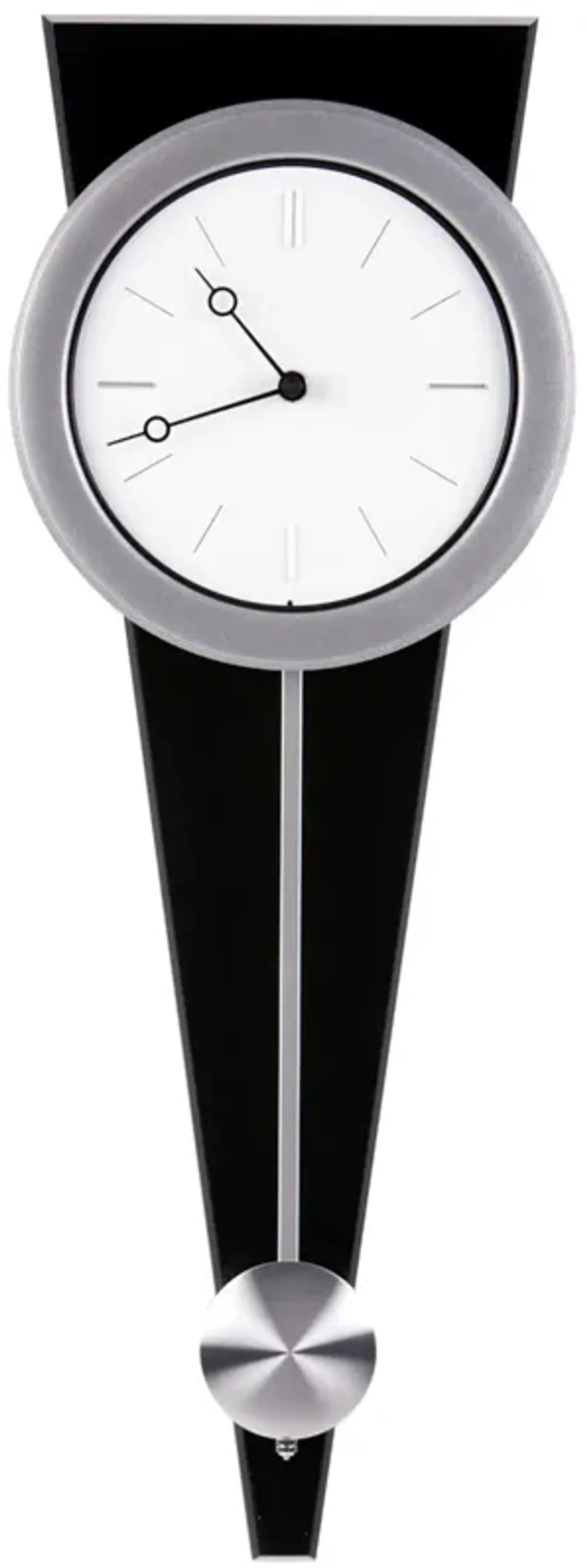 Contemporary Wall Clock – Elegant Functional Pendulum Timepiece for Living Room