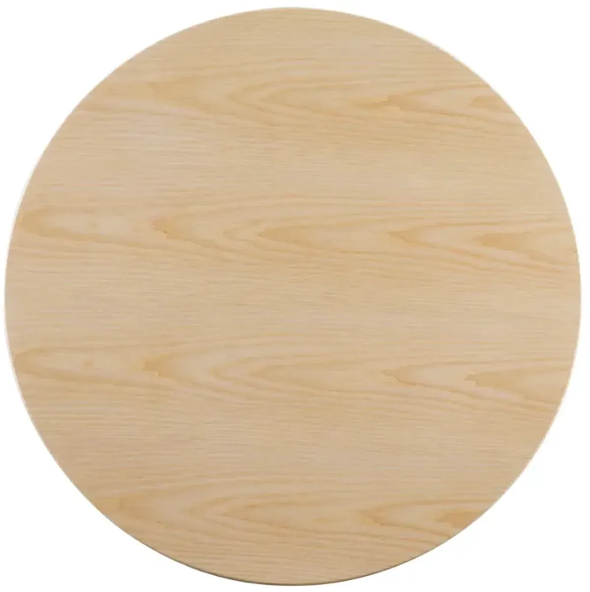 Modway - Tupelo 36" Dining Table Gold Natural