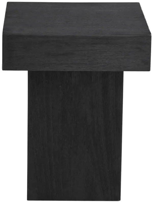 Padula Black Small End Table