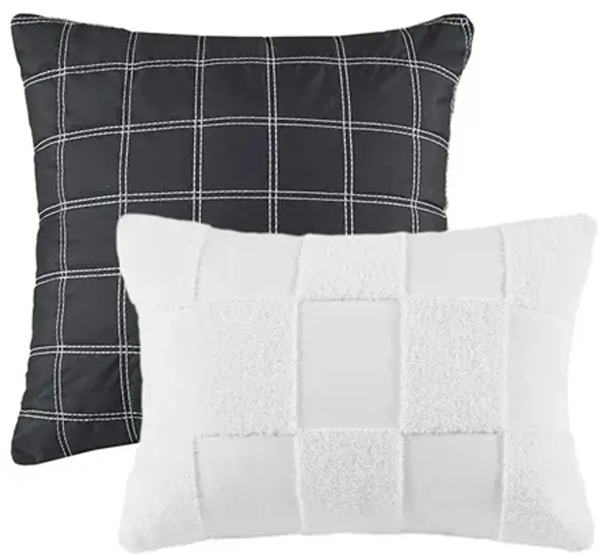 Gracie Mills Mariana Checkered Comforter Set