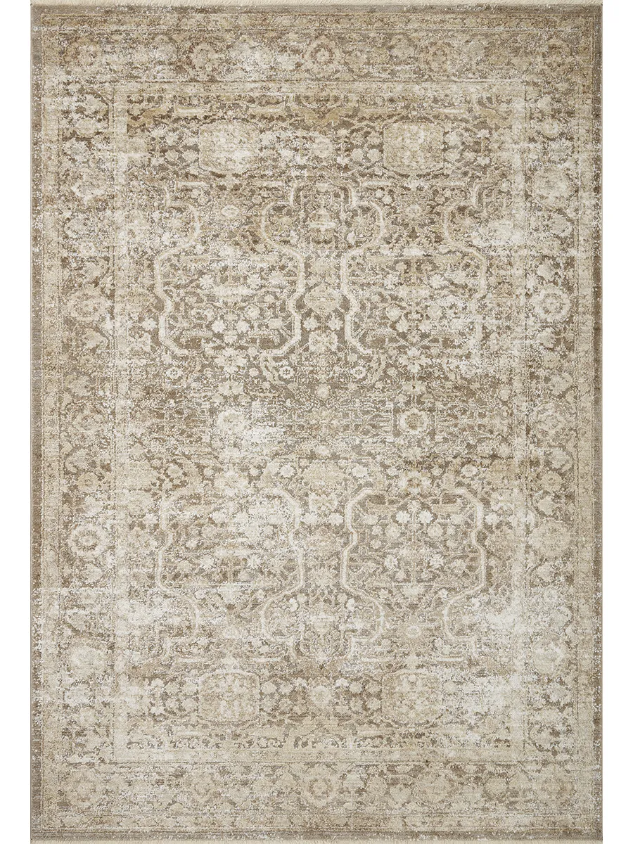 Sonnet SNN09 Mocha/Tan 5' x 7'10" Rug