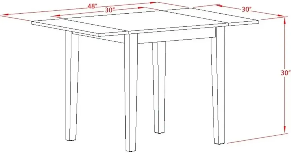 5 Piece Dining Table Set