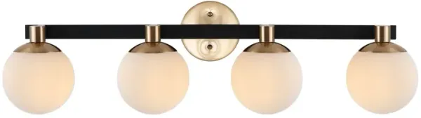 Modernist Globe Metalfrosted Glass Modern Contemporary LED Vanity
