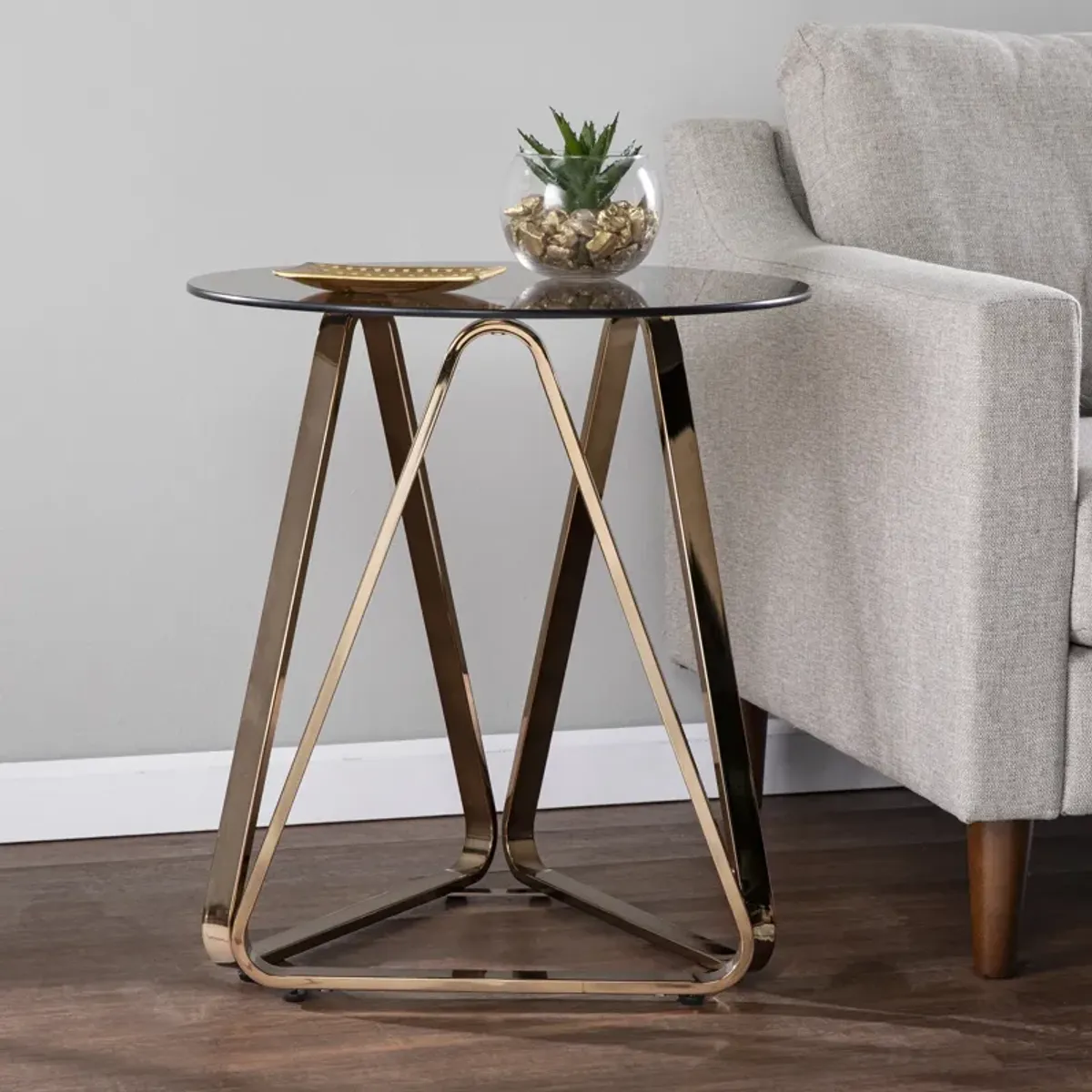 Stondon Round End Table