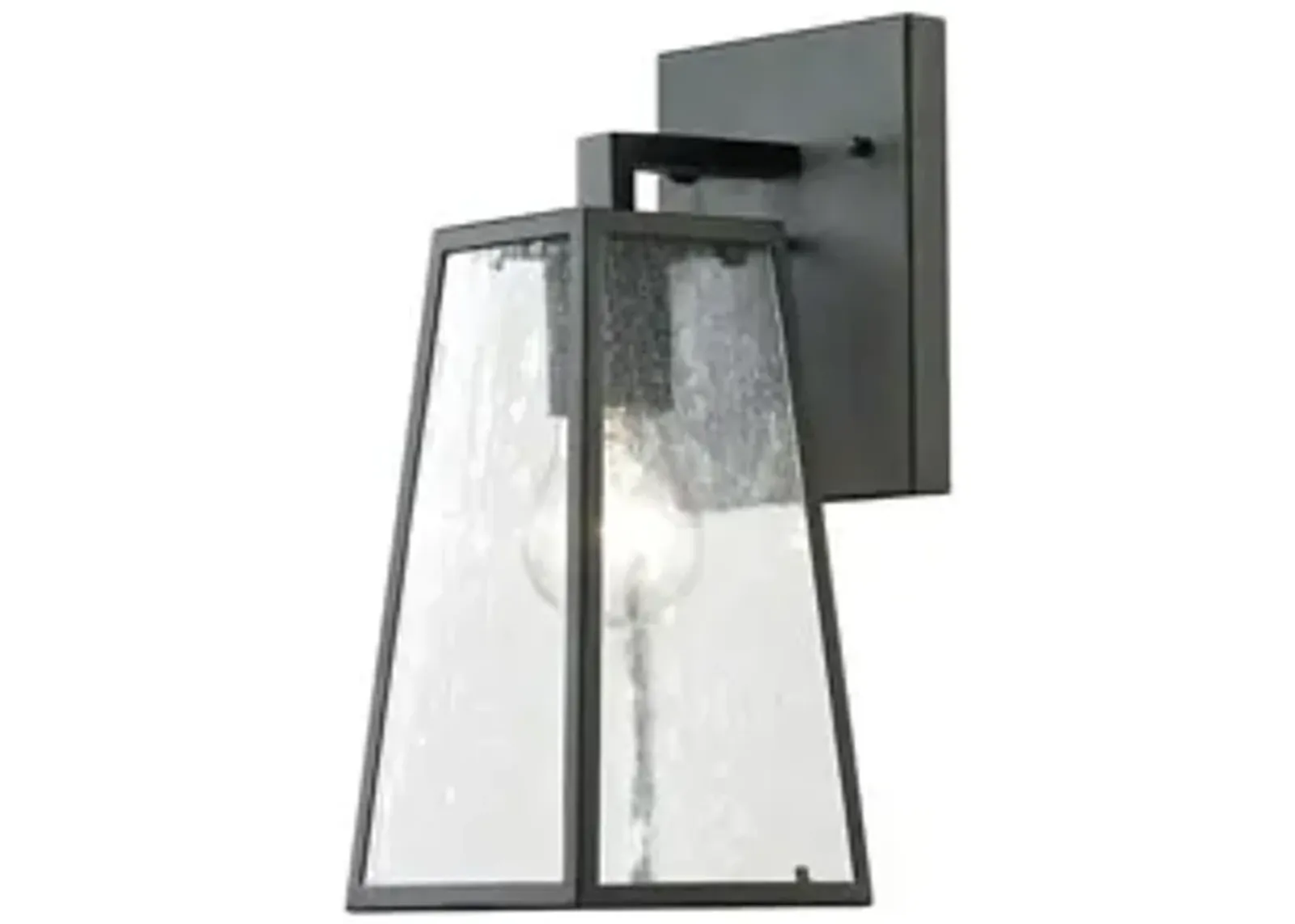 Meditterano 12'' Black High 1-Light Outdoor Sconce