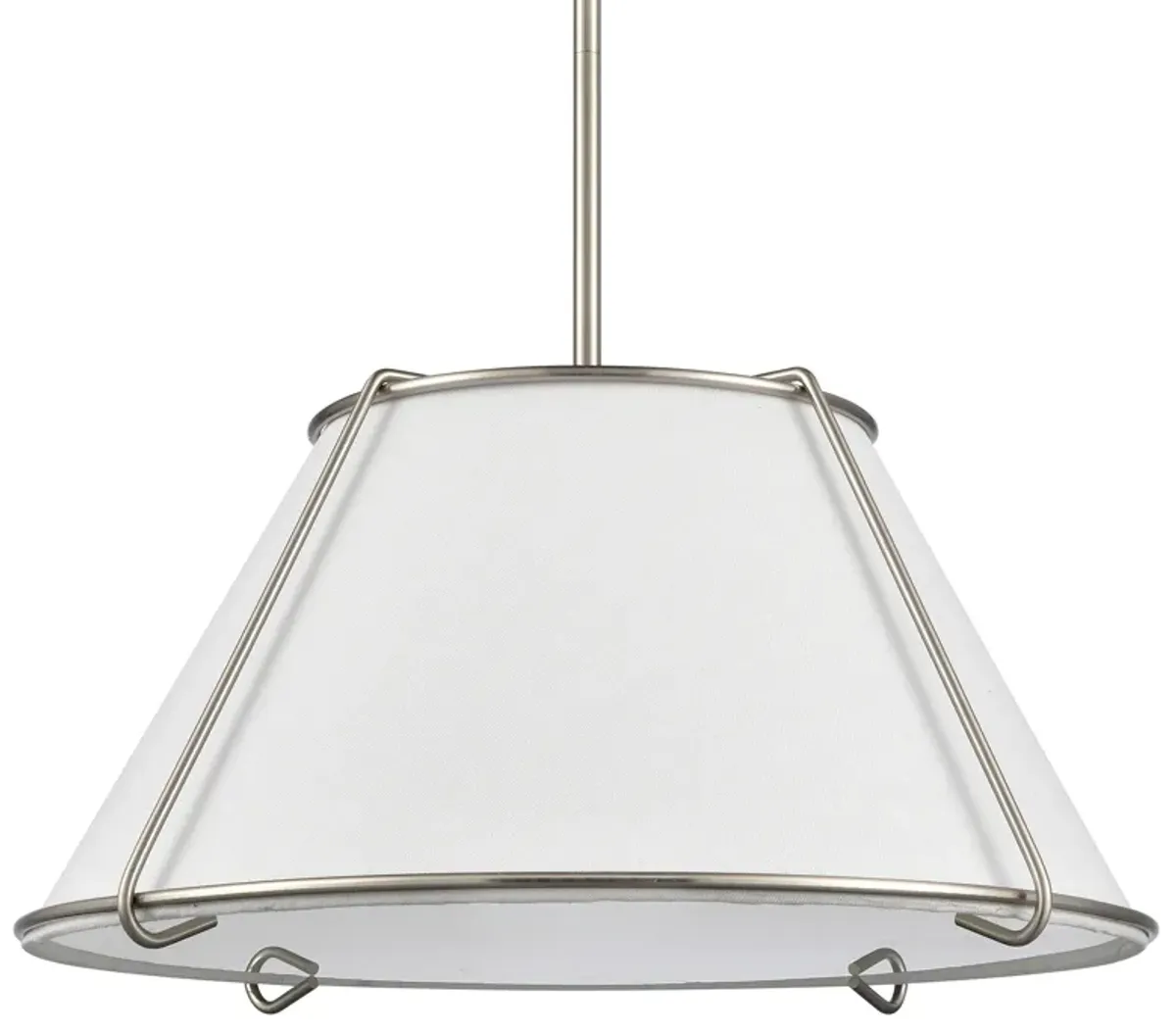 Regalia 18'' Wide 1-Light Silver Pendant