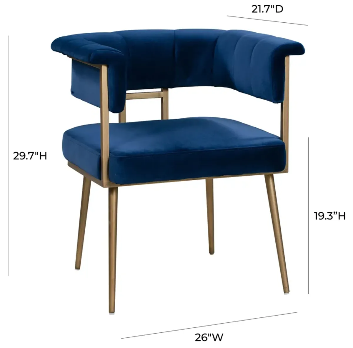 Astrid Velvet Chair