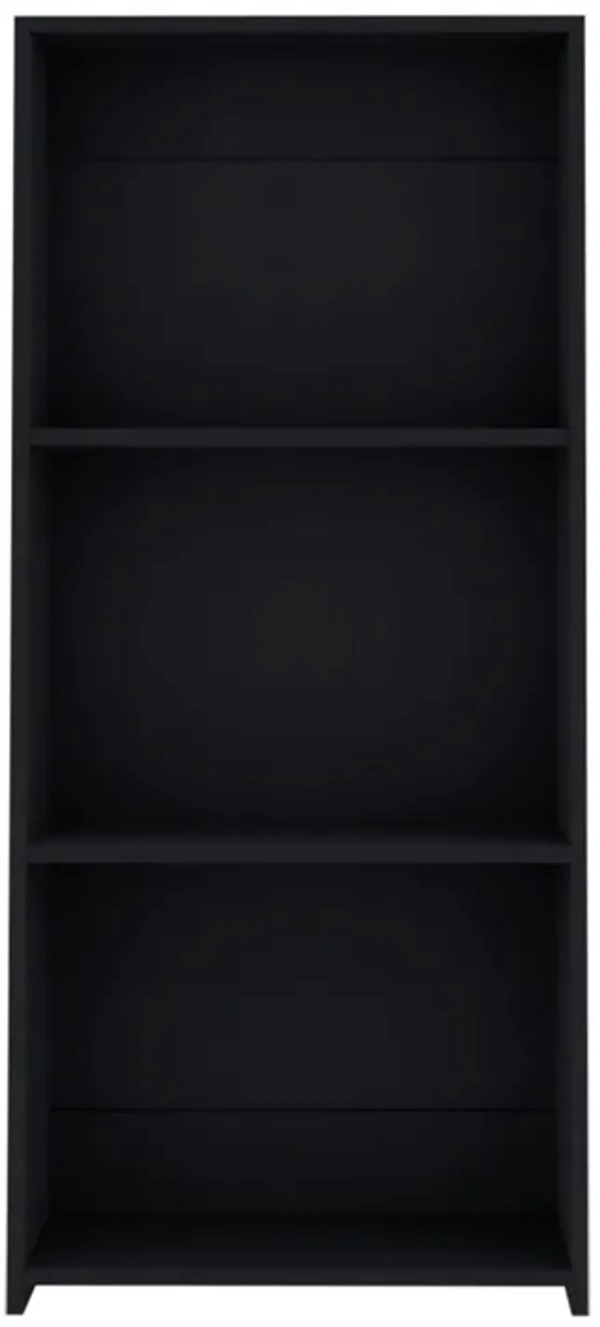 Gakona Bookcase, 3 shelves, Black