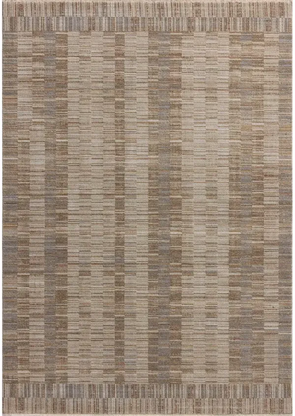 Cali Natural/Multi 2'7"x8'0" Runner Rug