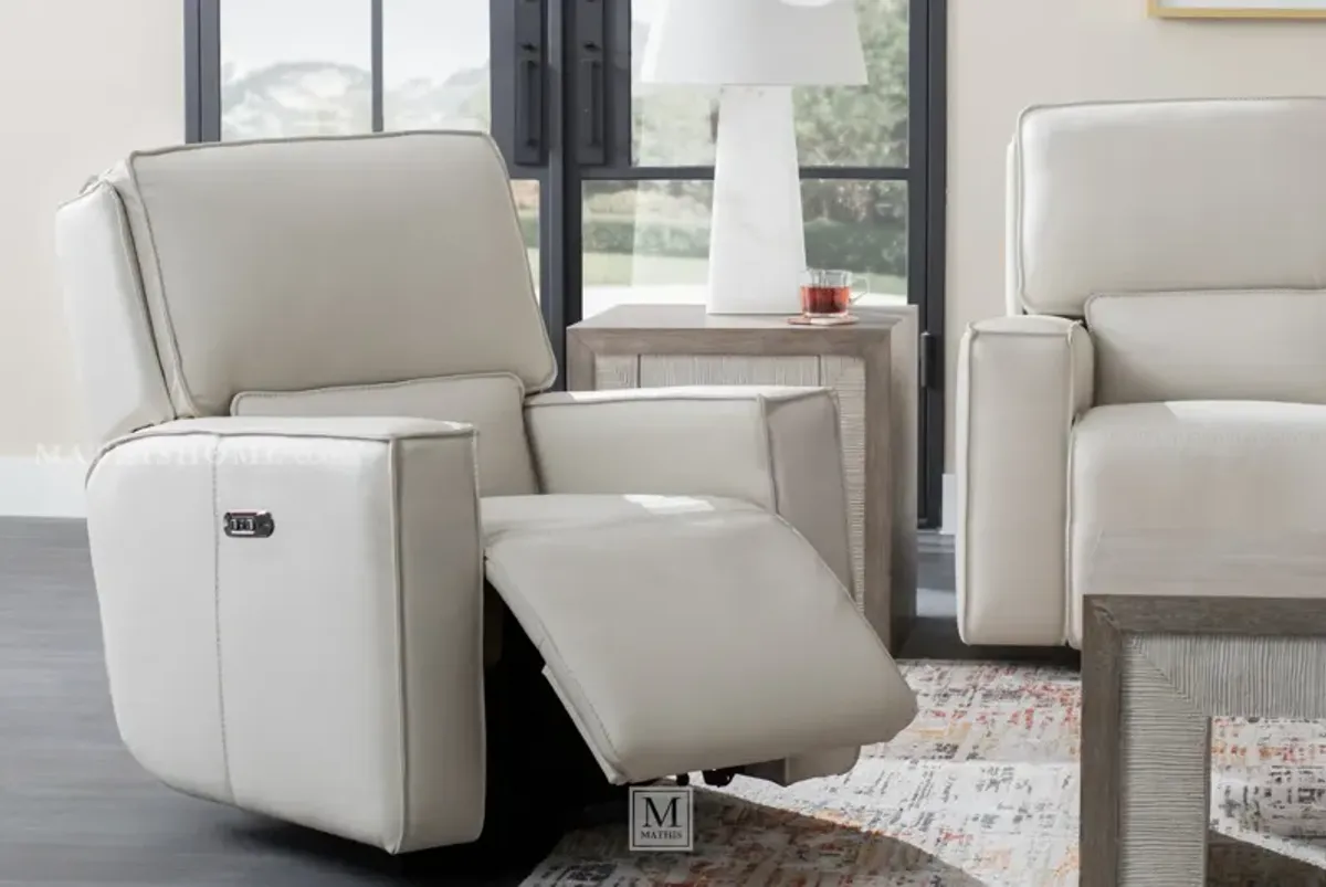 Miles Zero Gravity Power Recliner in Cream