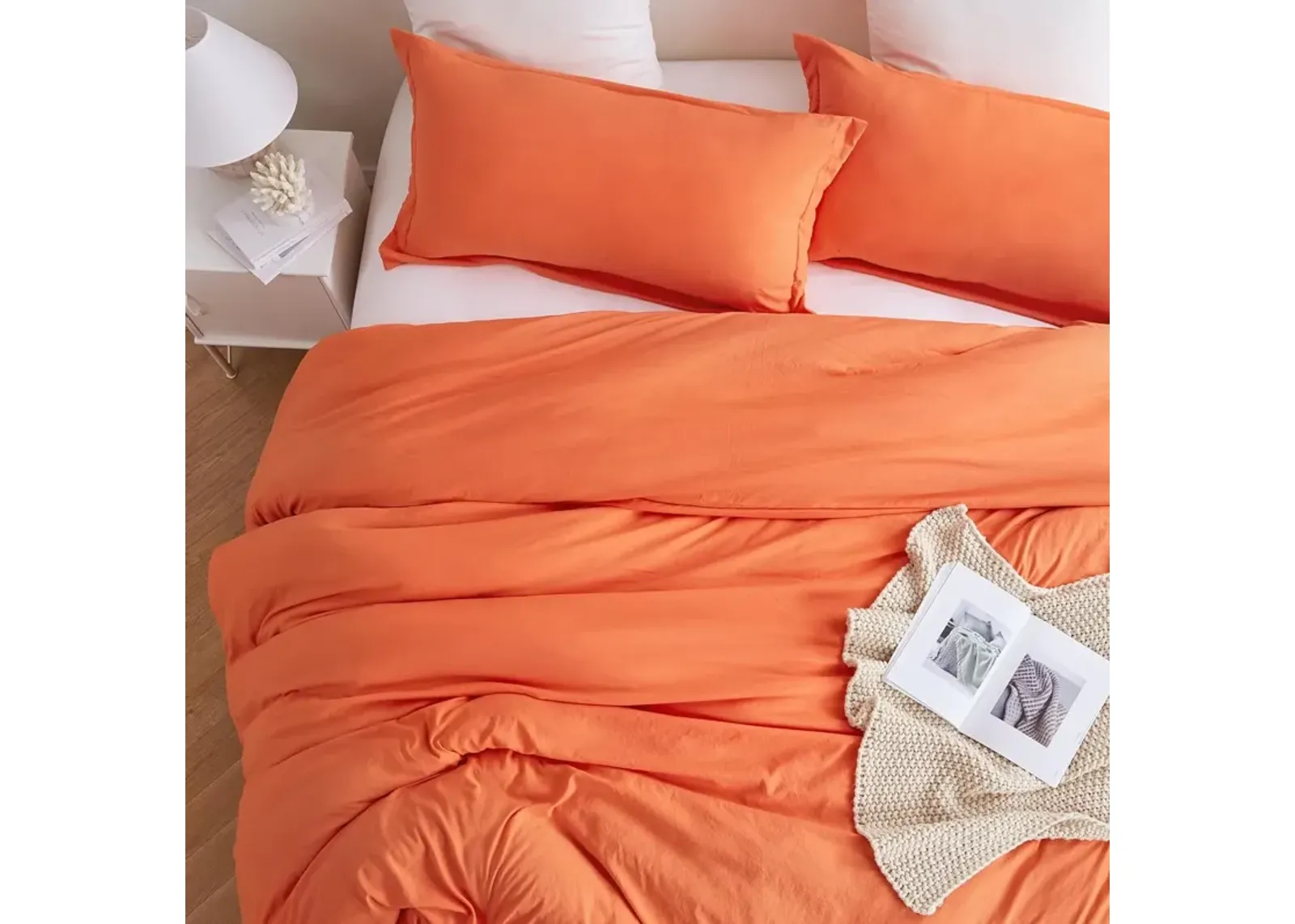 Natural Loft� Oversized Comforter Set