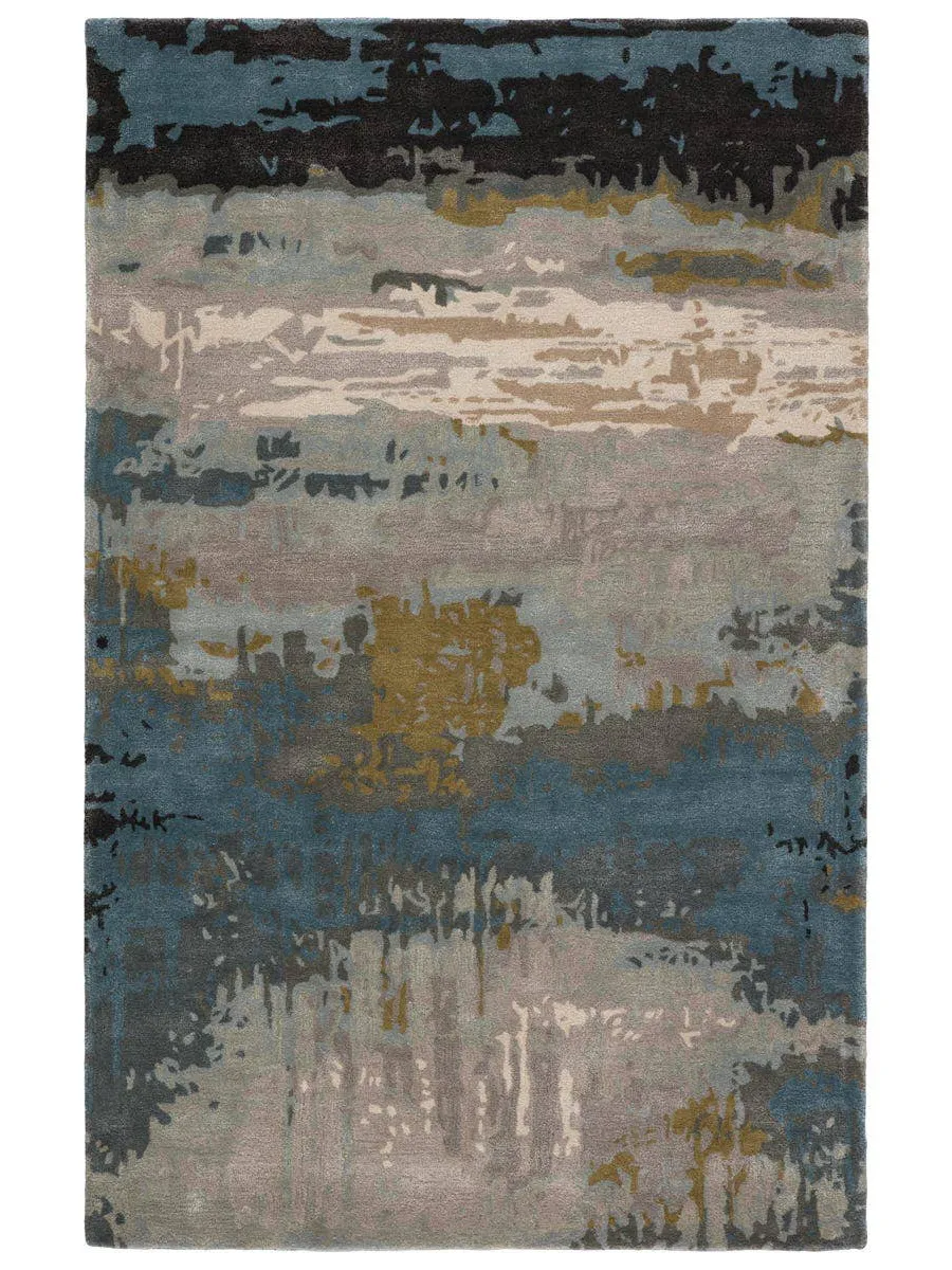 Genesis Benna Black 5' x 8' Rug