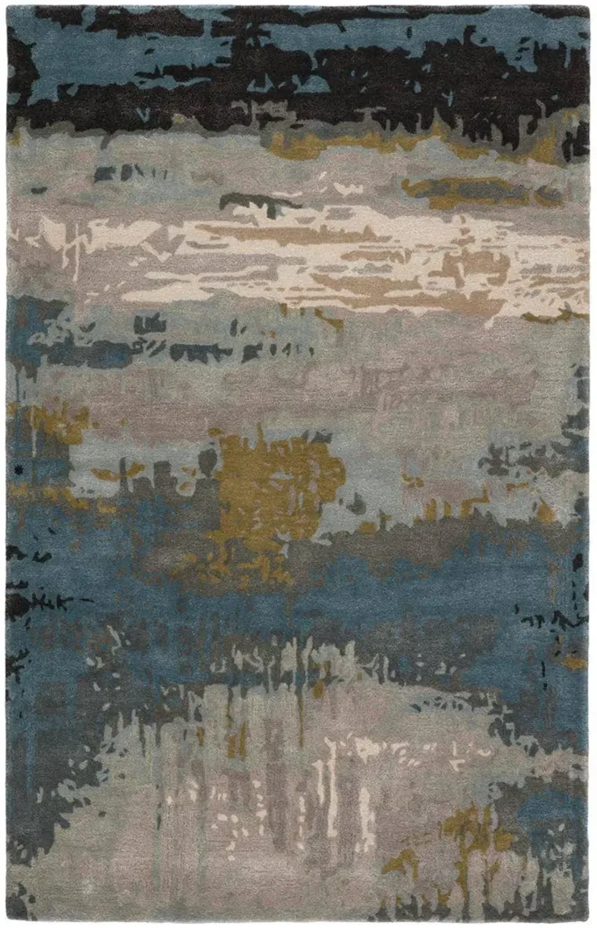 Genesis Benna Black 5' x 8' Rug