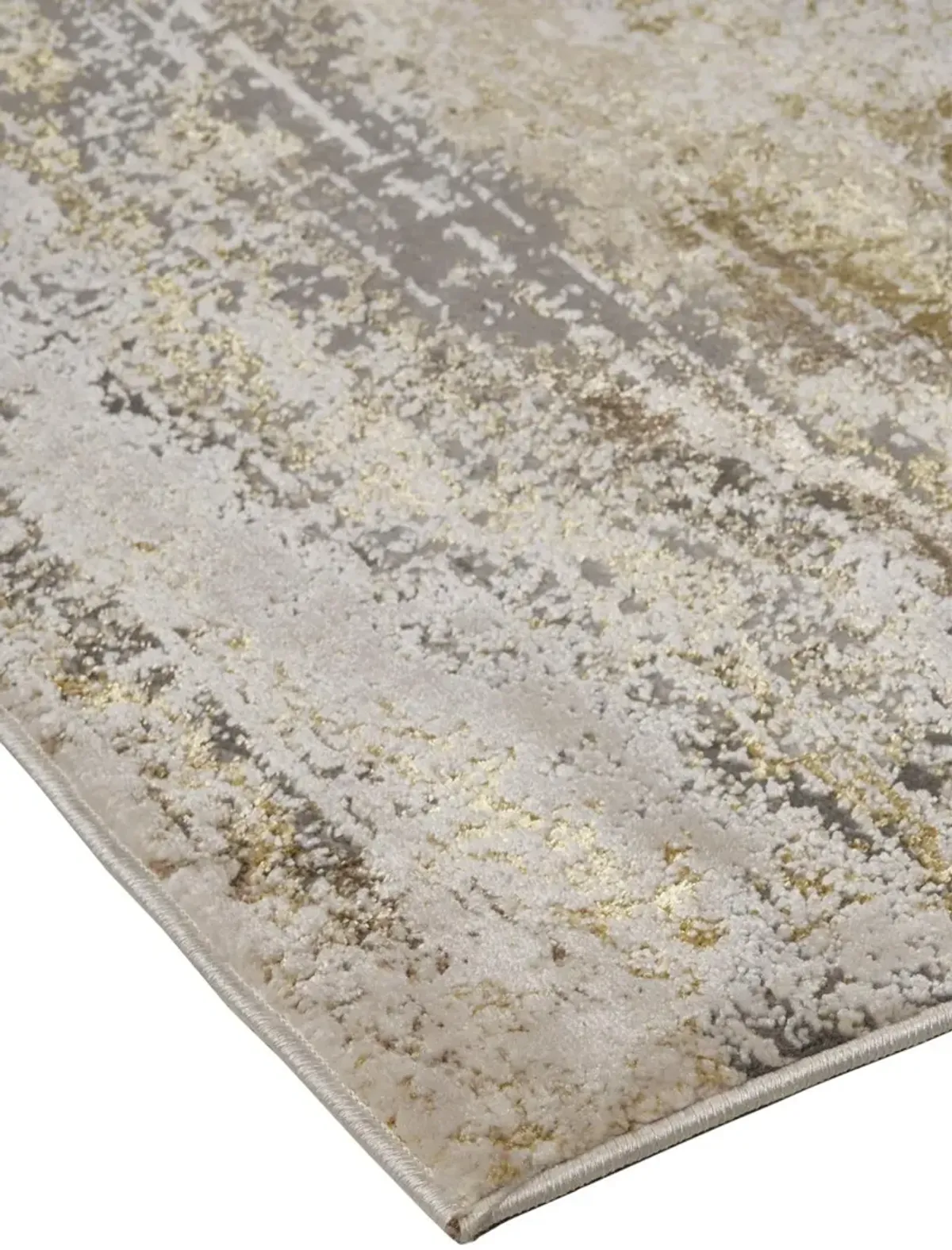 Aura 3735F Gold/Gray/Ivory 2'10" x 7'10" Rug