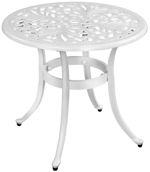 Phoenix Cast Aluminum Round Table for Patio Backyard and Poolside