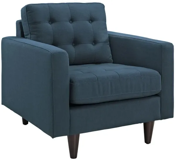 Empress Upholstered Fabric Armchair