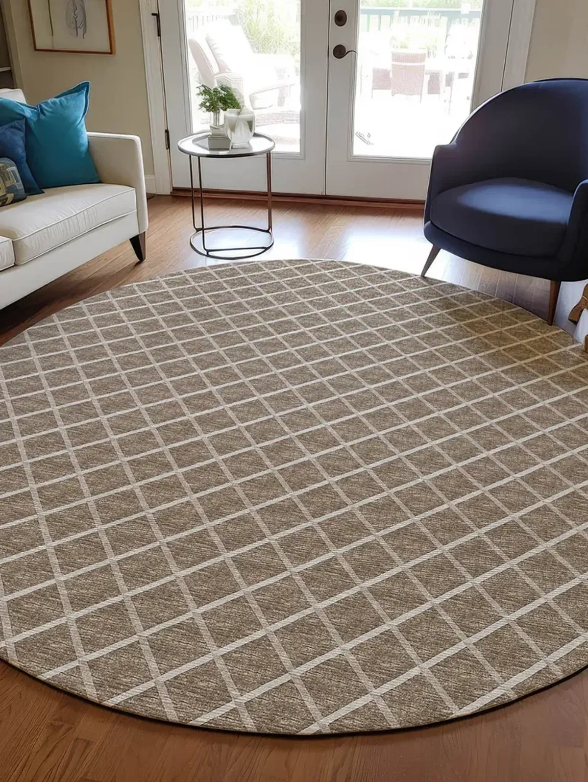 York YO1 Taupe 10' Rug