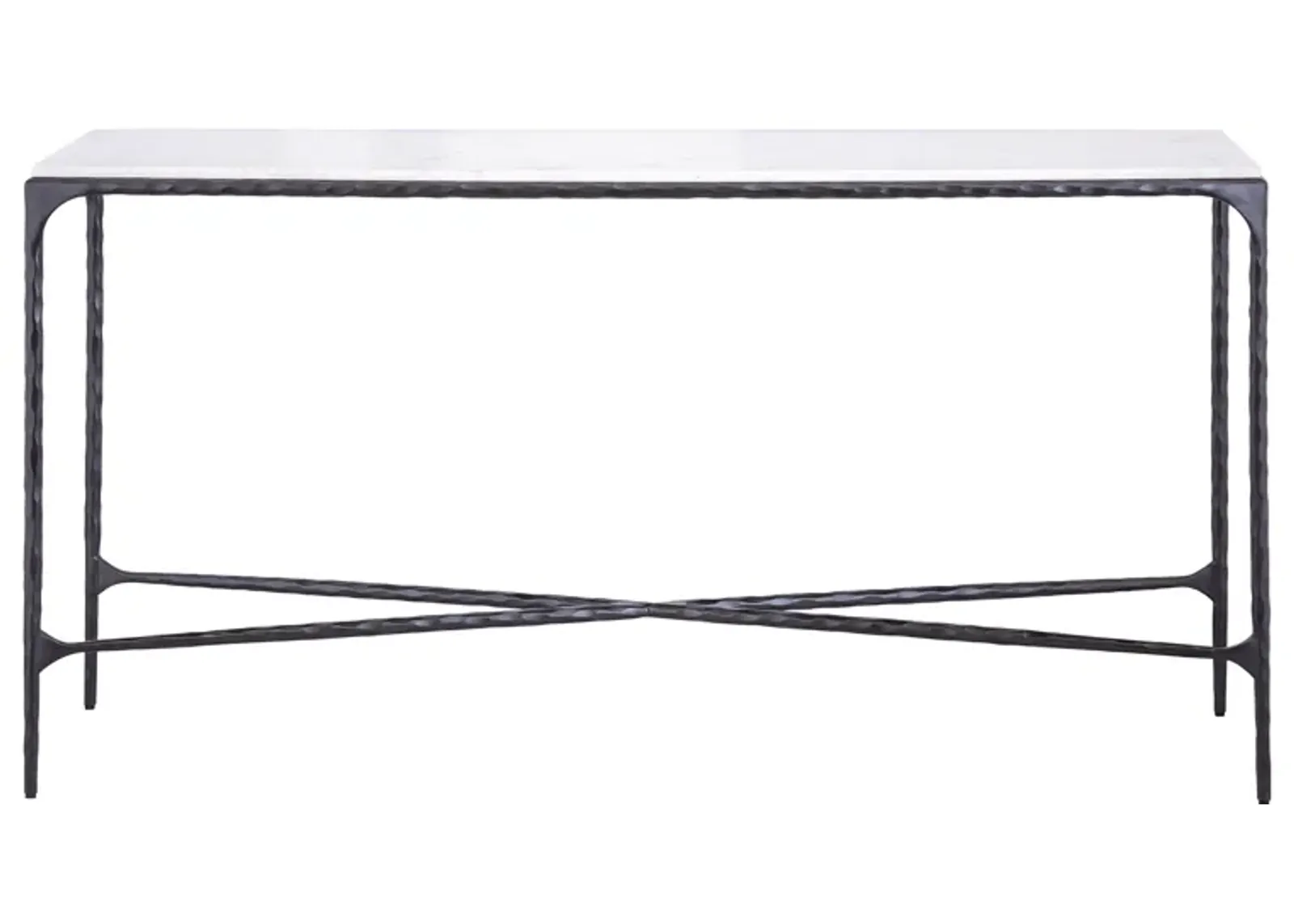 Seville Forged Black Console Table