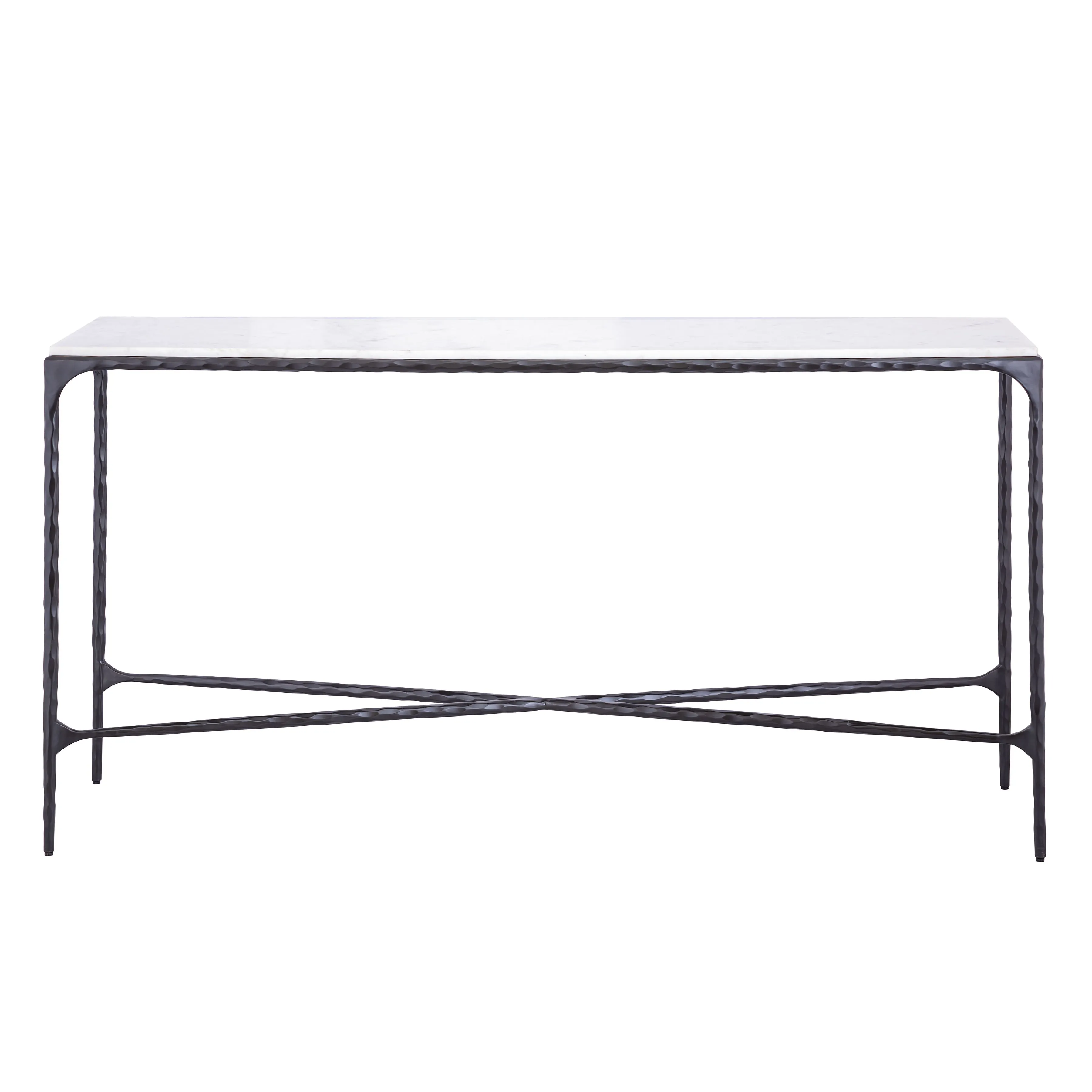 Seville Forged Black Console Table