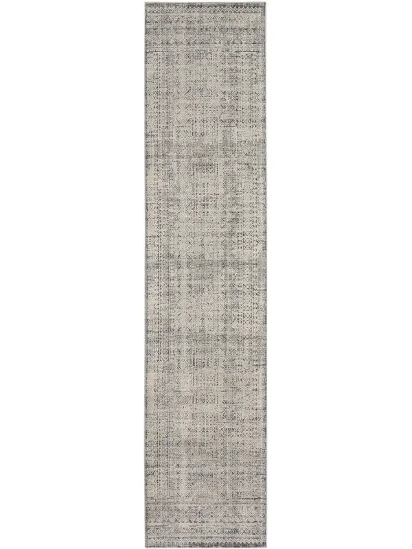 Lynx LNX06 Ivory/Blue 2'3" x 10' Rug