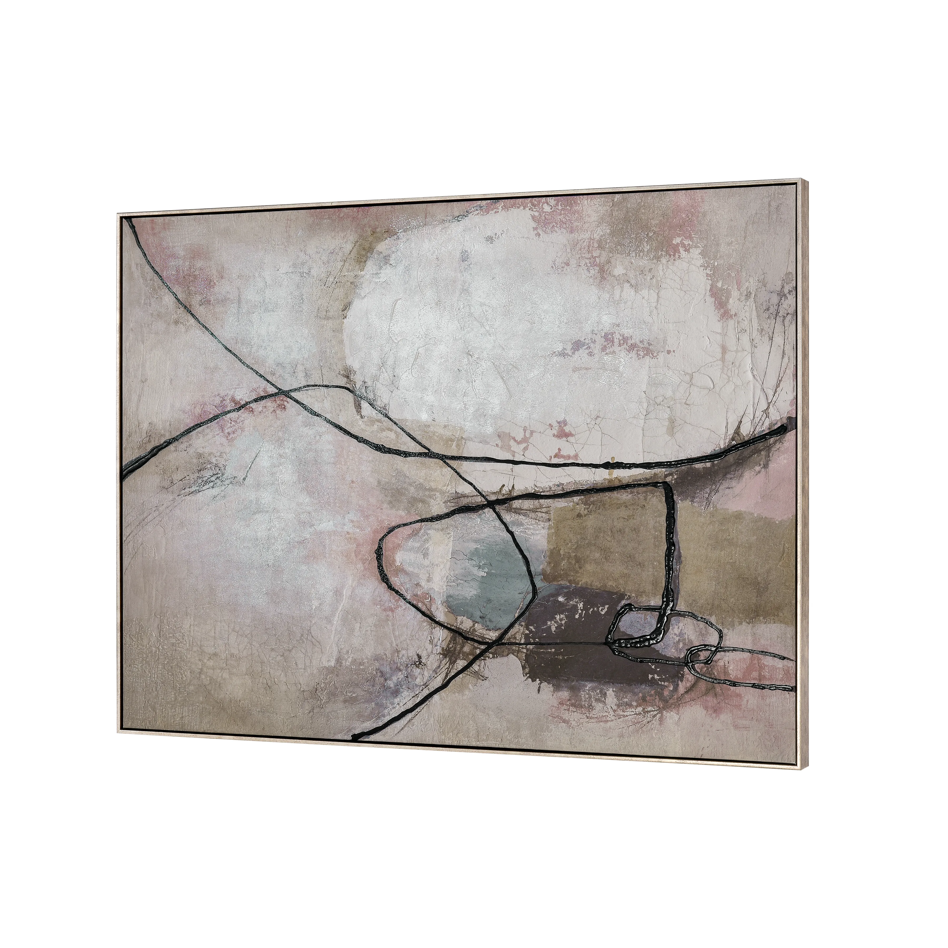 Kinetic Abstract Framed Wall Art