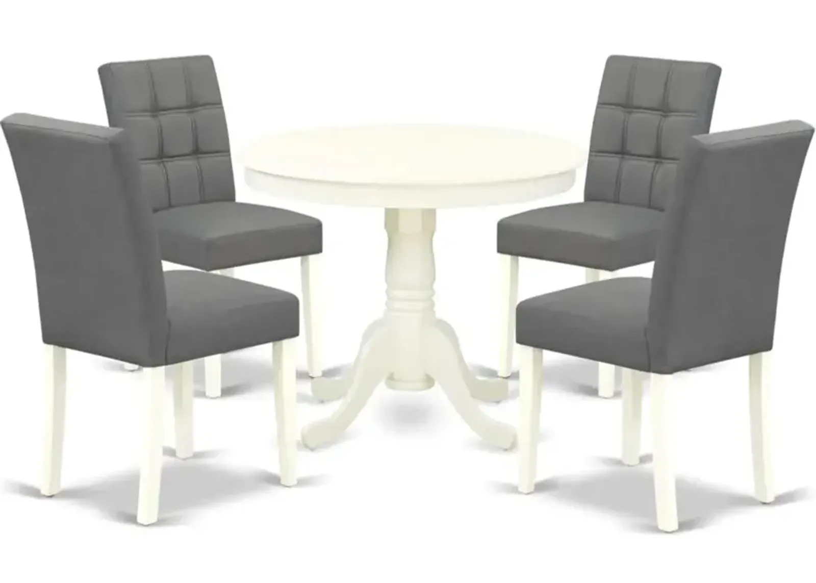 5 Piece Dining Table Set contain A Dinner Table