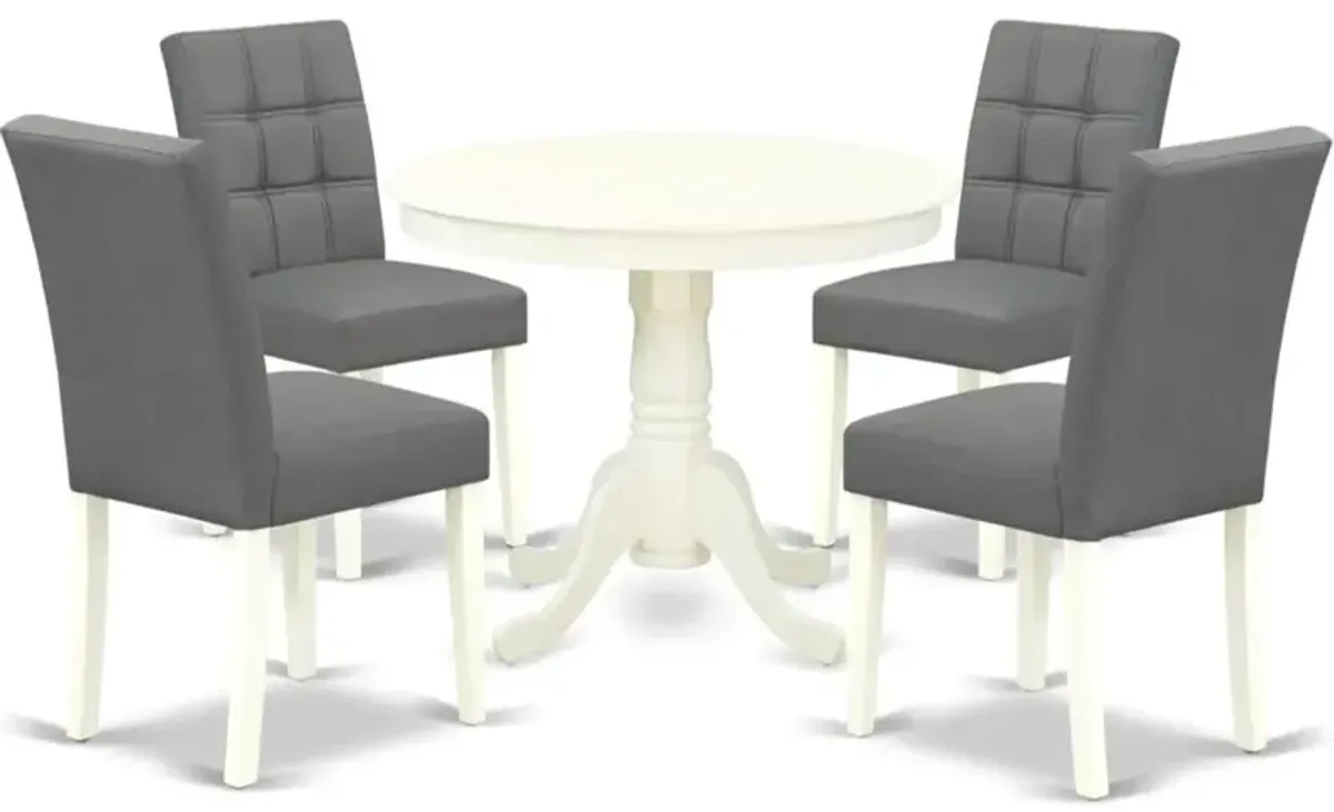 5 Piece Dining Table Set contain A Dinner Table