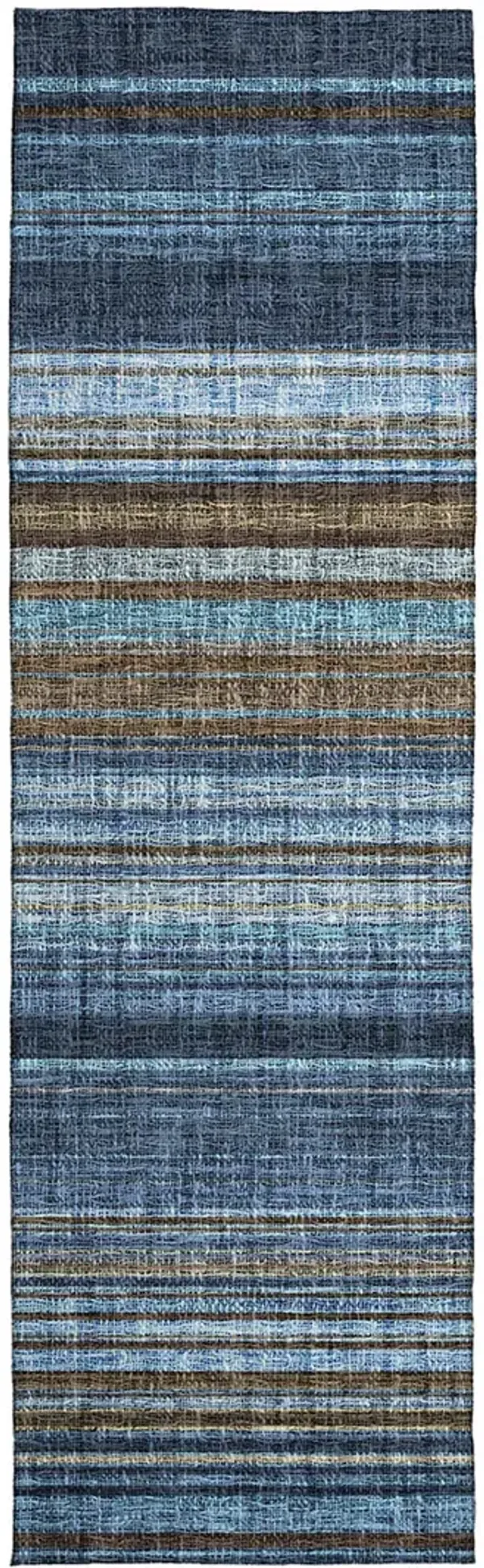 Portico PO2 Navy 2'3" x 7'6" Rug