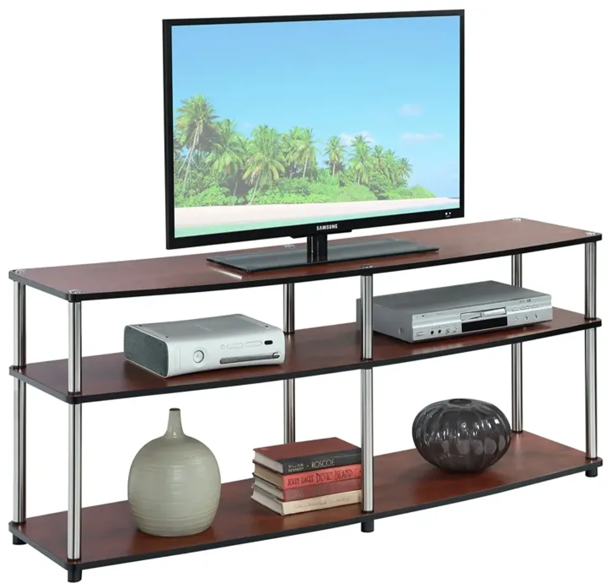 Convenience Concepts Designs2Go 3 Tier 60 inch TV Stand