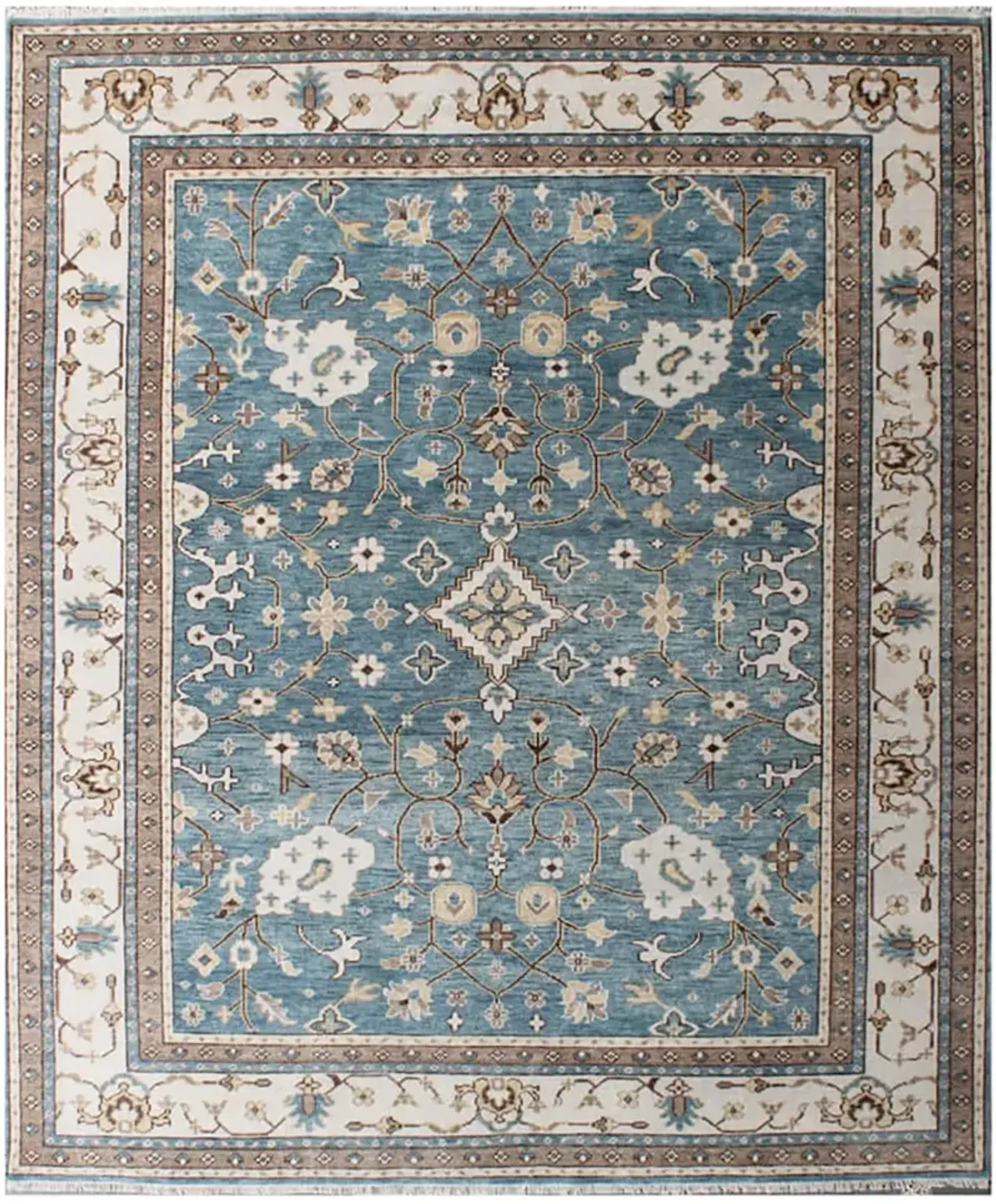 Marque MAR530207 Blue 9" x 12" Rug