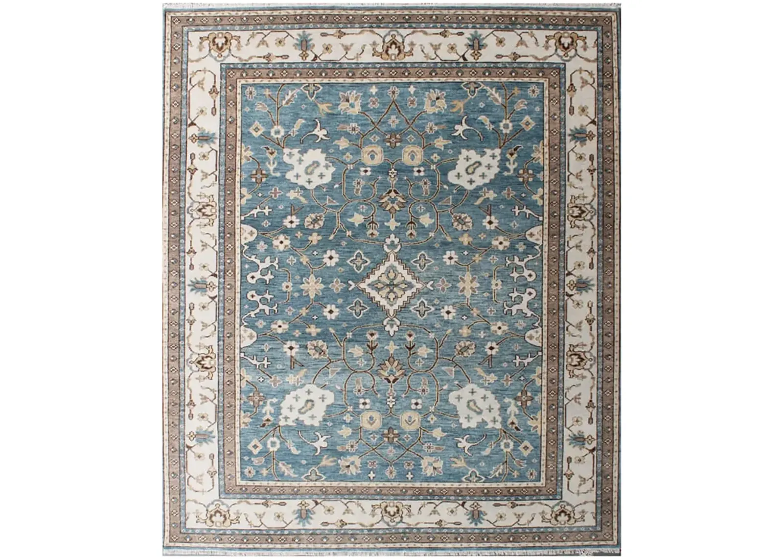 Marque MAR530207 Blue 9" x 12" Rug