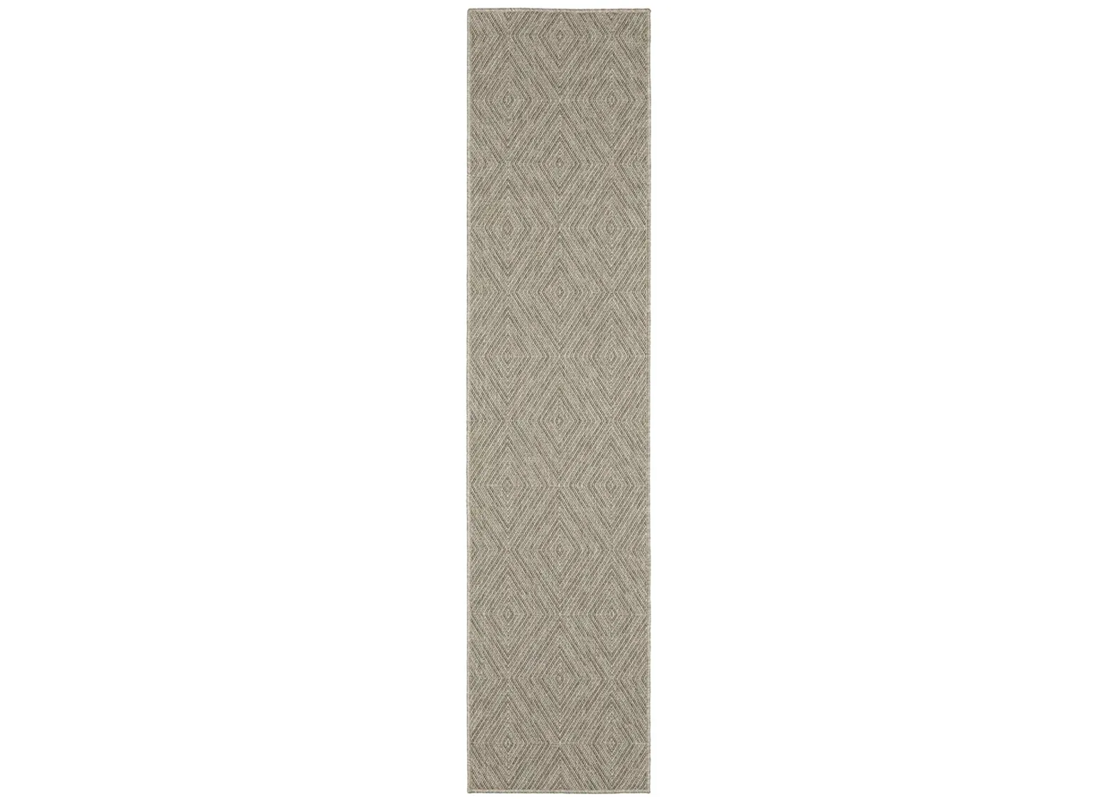 Caicos 1'10" x 7'6" Grey Rug