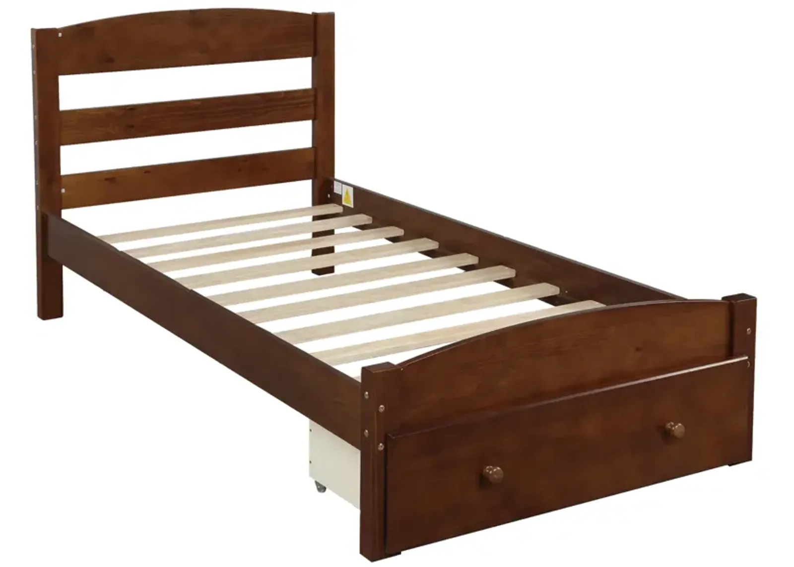 Merax Platform Twin Bed Frame